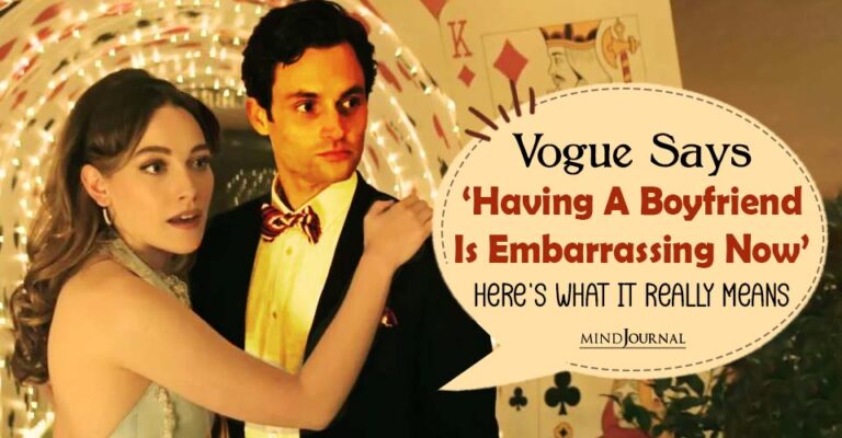 Is Having A Boyfriend Embarrassing Now? Vogue 2025 Sparks