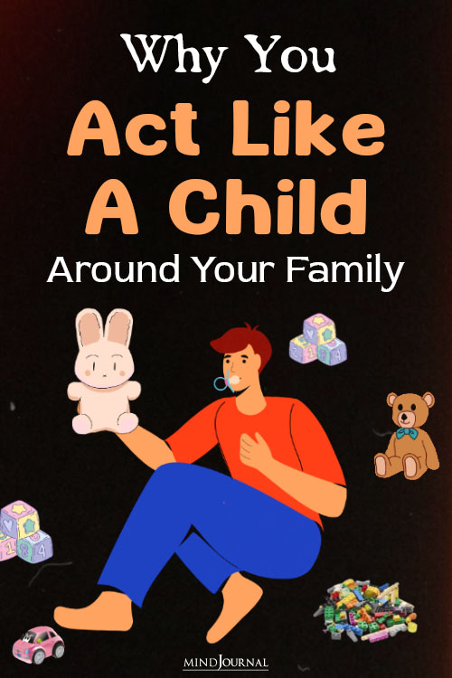 regress to childhood patterns