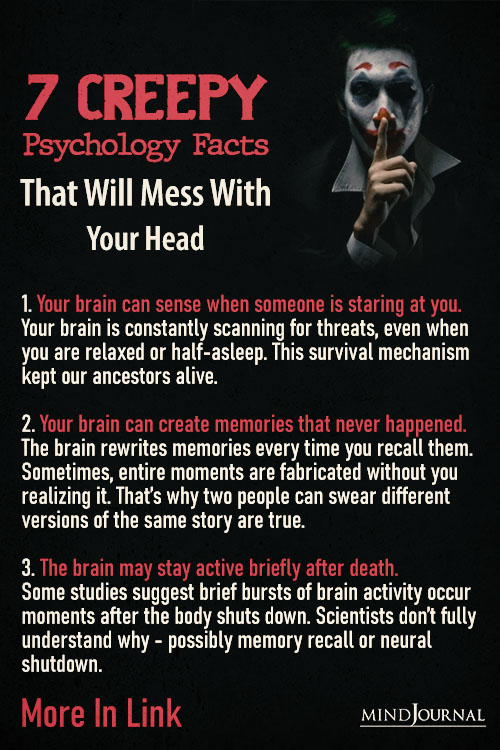 strange psychology facts