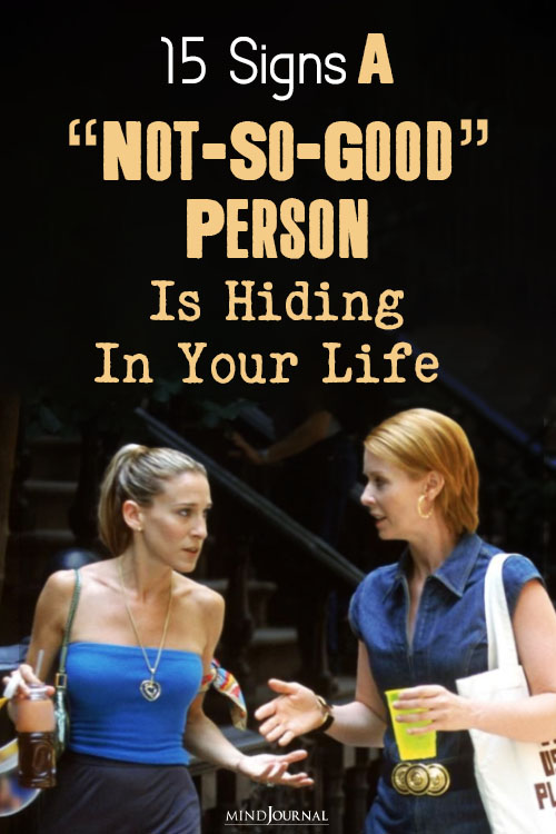 15 ways to tell if someone is not a good person