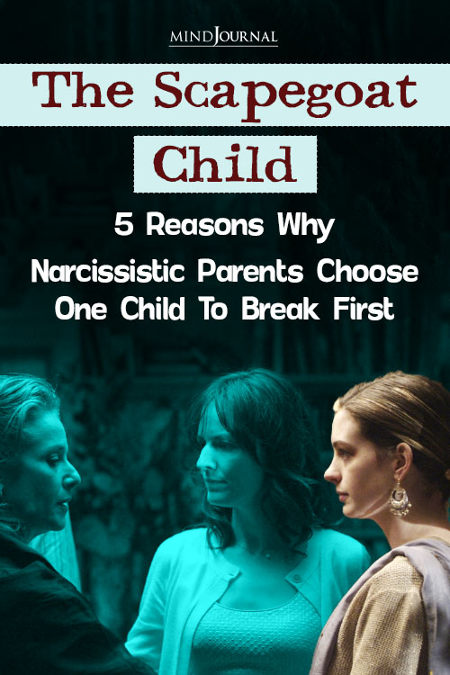 scapegoat child of narcissist