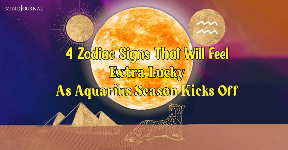 4 Lucky Zodiac Signs Aquarius Season: Ready To Embrace It?