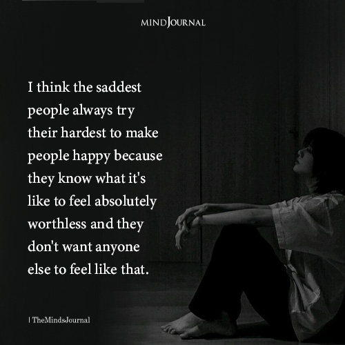 Sad People Make Others Happy: Altruism Born From Feeling Worthless