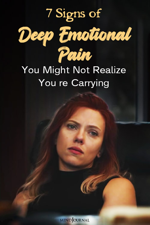 signs of emotional pain