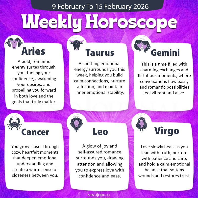 Weekly Horoscope 9 February To 15 February 2026 part one