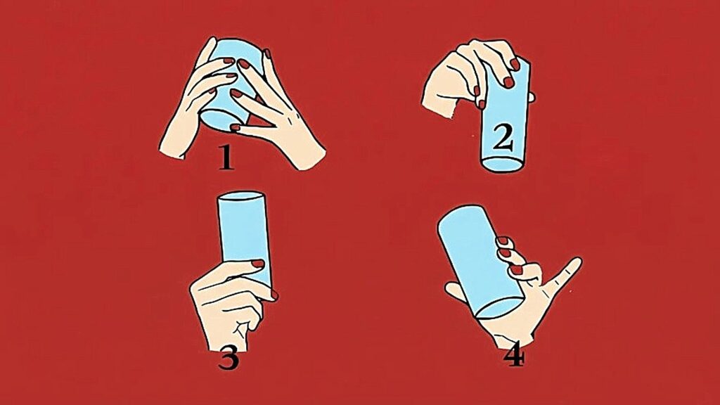 How You Hold Your Glass Reveals Your Comfort Zone