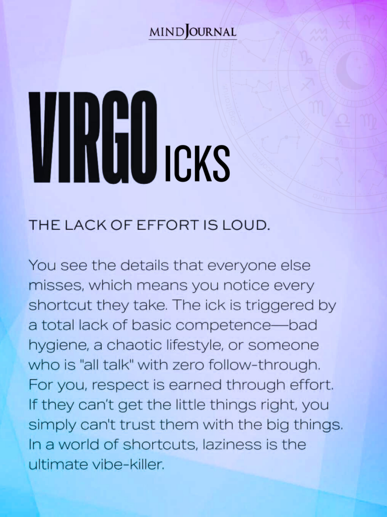 zodiac dislikes: What gives a Virgo ick