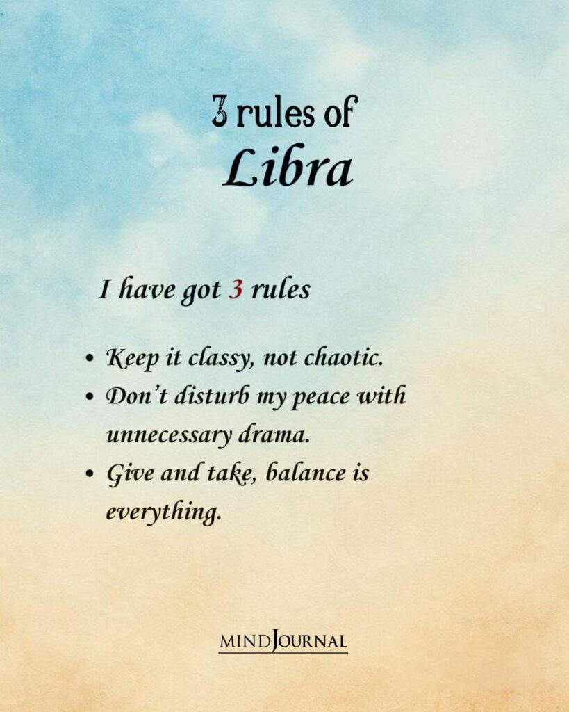 Zodiac Rules: 3 rules of Libra
