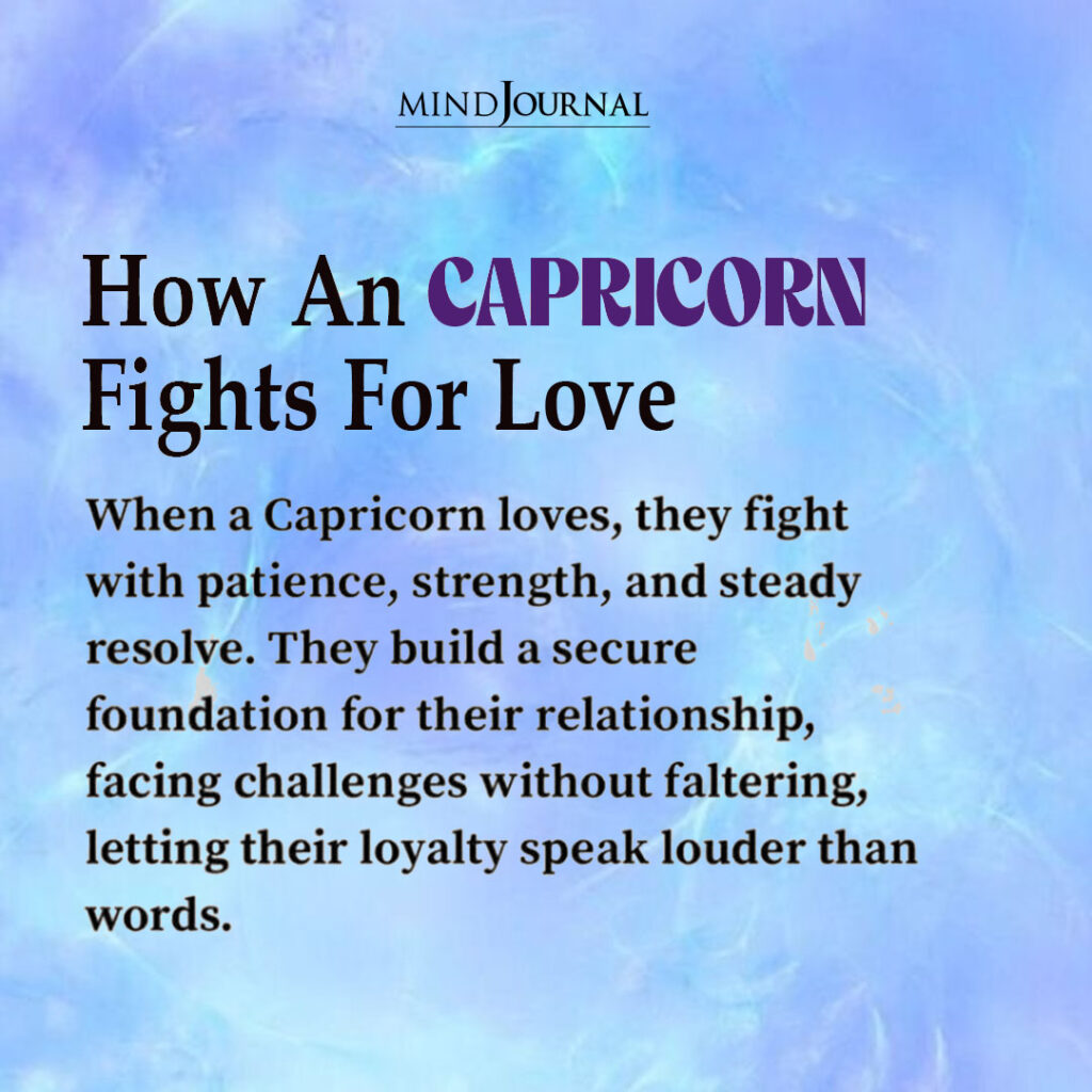 Zodiac Love Traits: How a Capricorn fights for love