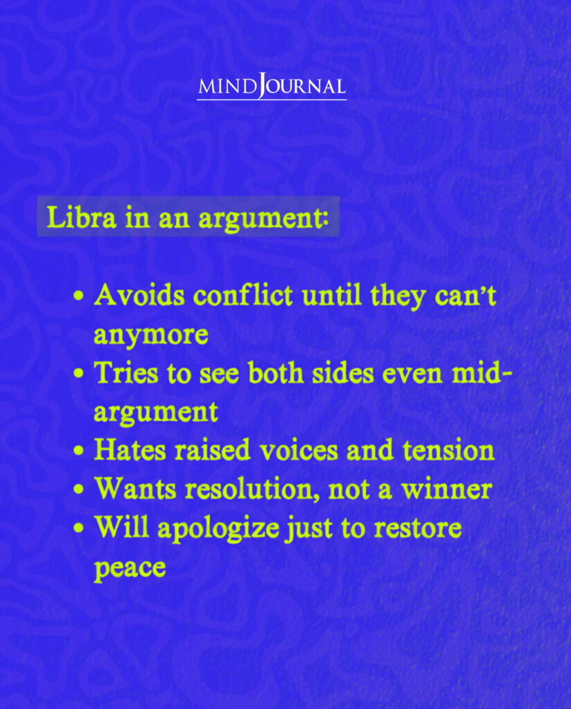 Zodiac Clash Traits: Libra in an argument