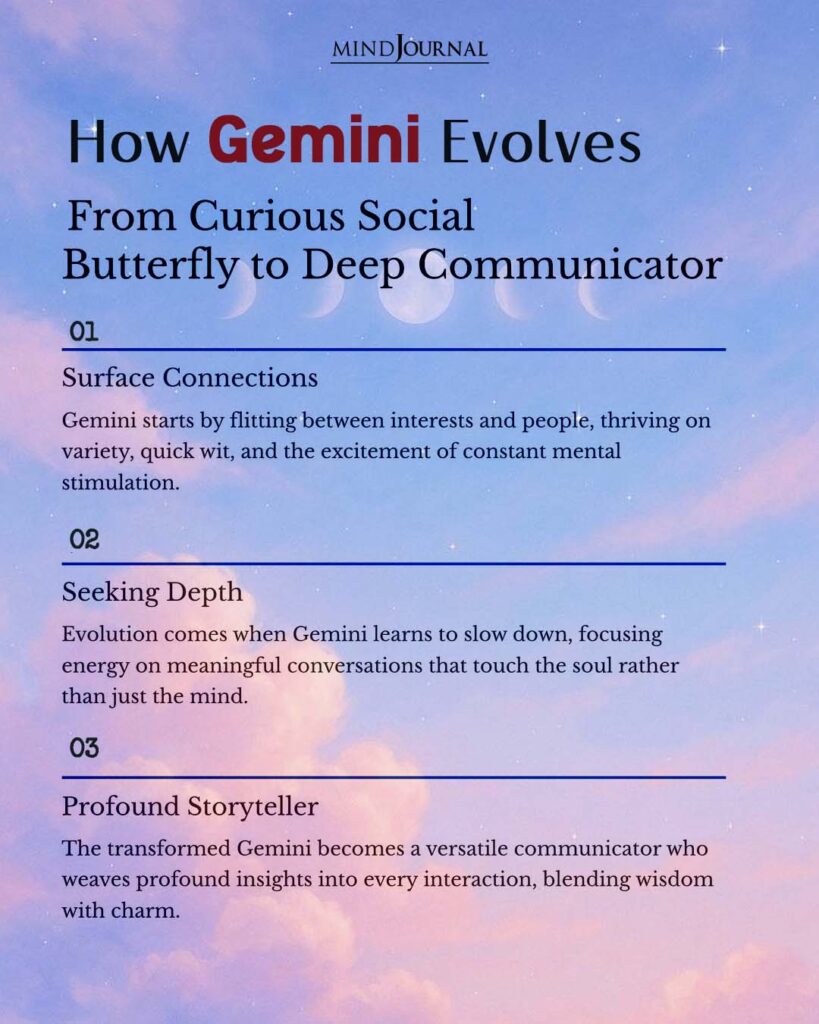 Zodiac Evolution: How A Gemini Evolves