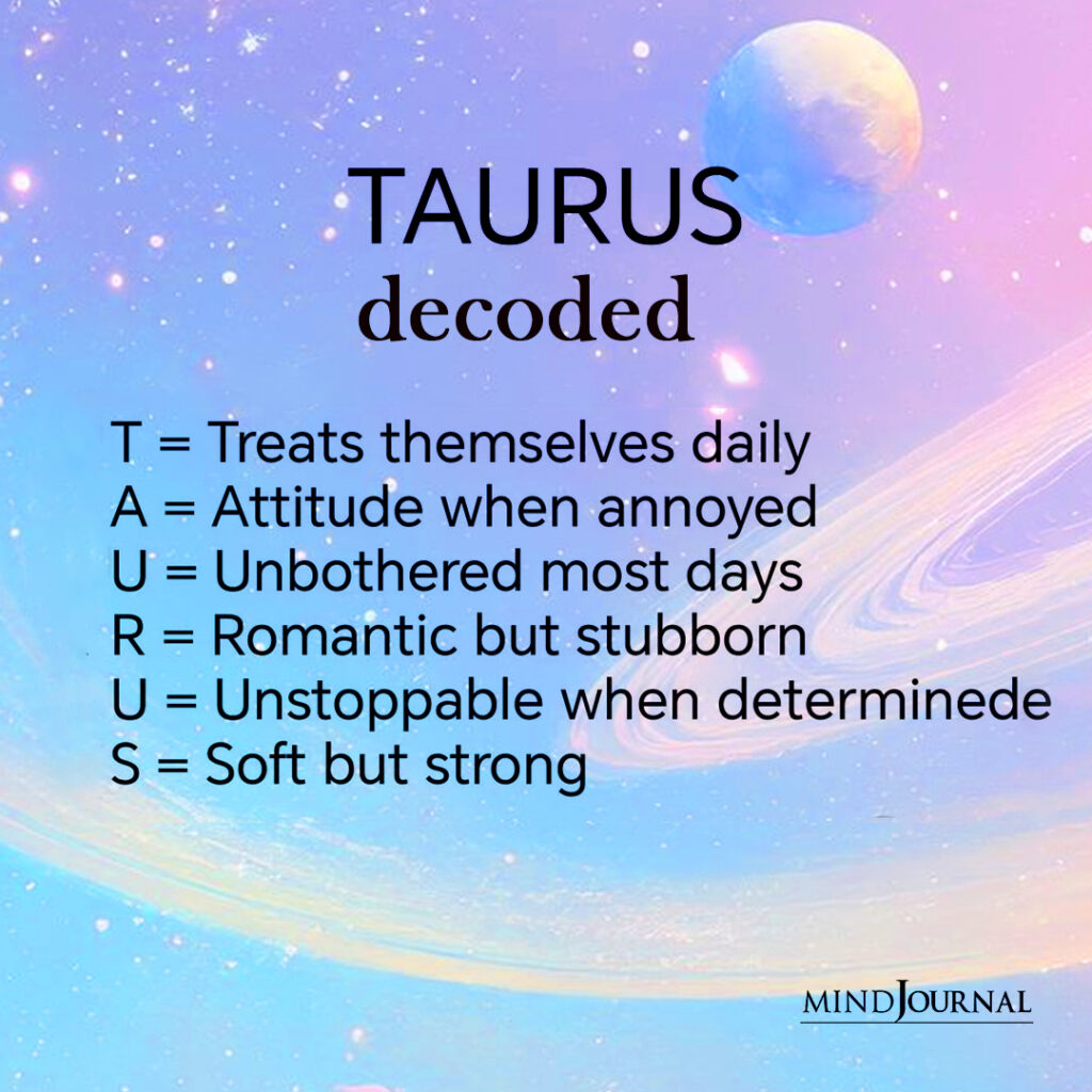 Zodiac Decoded: Taurus breakdown