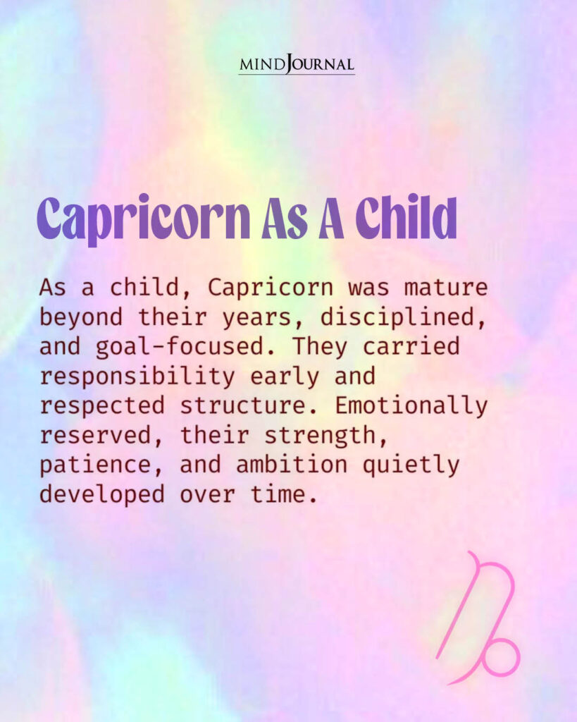 Zodiac Child Personality: Capricorn as a child