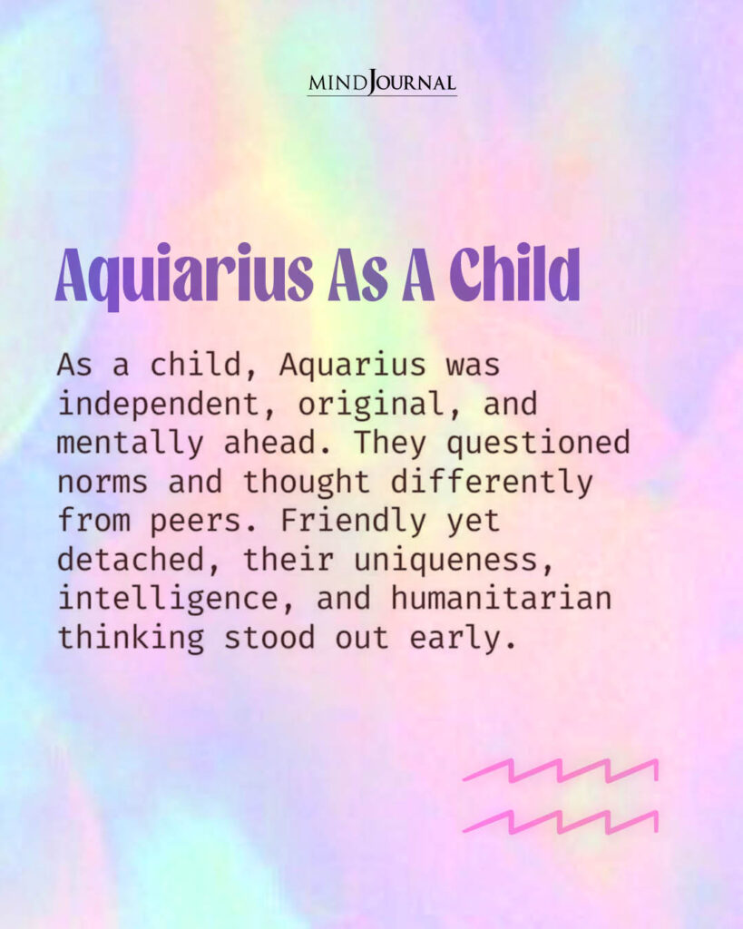 Zodiac Child Personality: Aquarius as a child