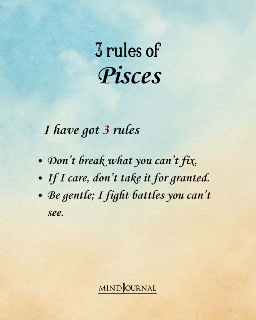 Zodiac Rules: 3 rules of Pisces