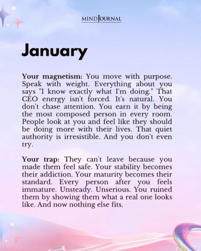 Why People Love You: January