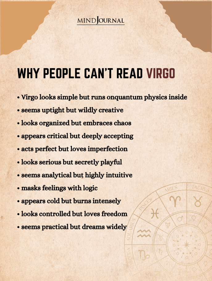 Why You Can’t Read Zodiac Signs: Virgo