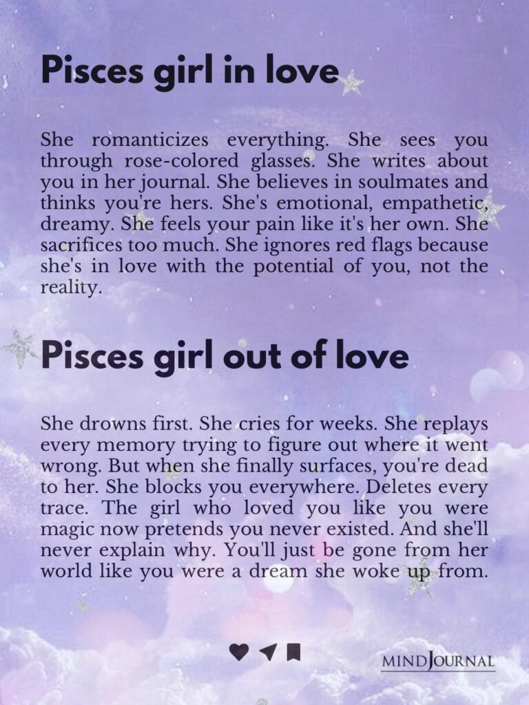 Zodiac Girl Love Traits: How A Pisces Act In And Out Of Love