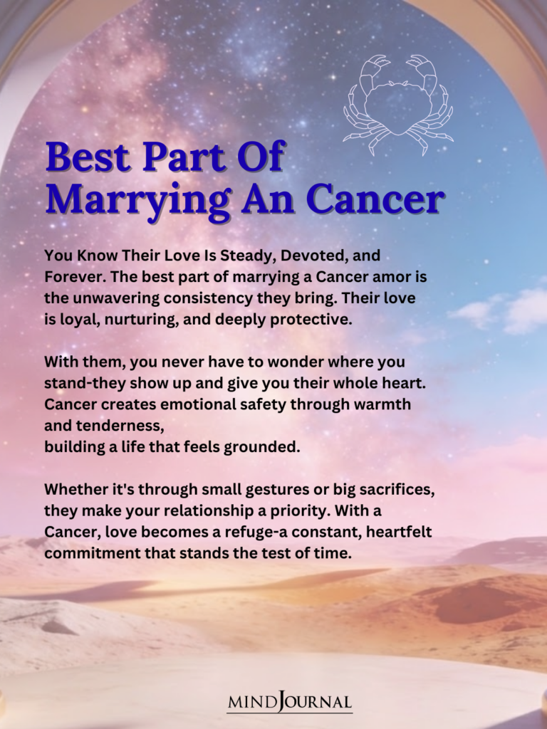 Zodiac Marriage Traits: Best part of marrying a Cancer