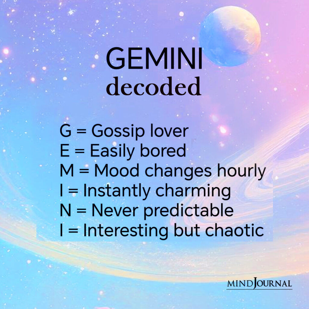 Zodiac Decoded: Gemini breakdown