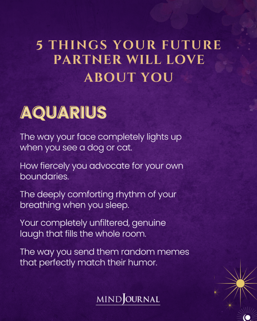 5 Traits Your Future Zodiac Partner Will Adore: Aquarius