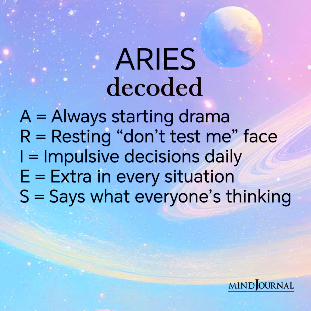 Zodiac Decoded: Aries breakdown
