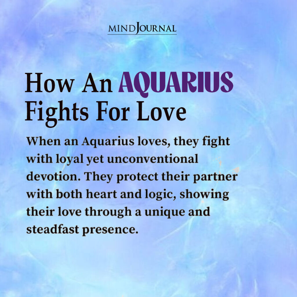 Zodiac Love Traits: How a Aquarius fights for love