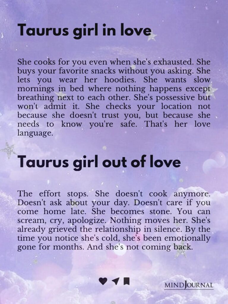 Zodiac Girl Love Traits: How A Taurus Act In And Out Of Love