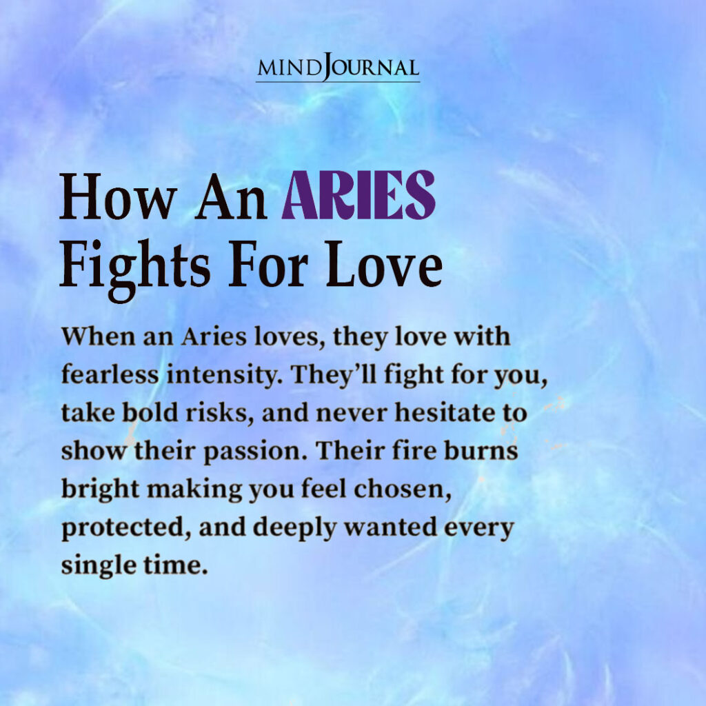 Zodiac Love Traits: How an Aries fights for love