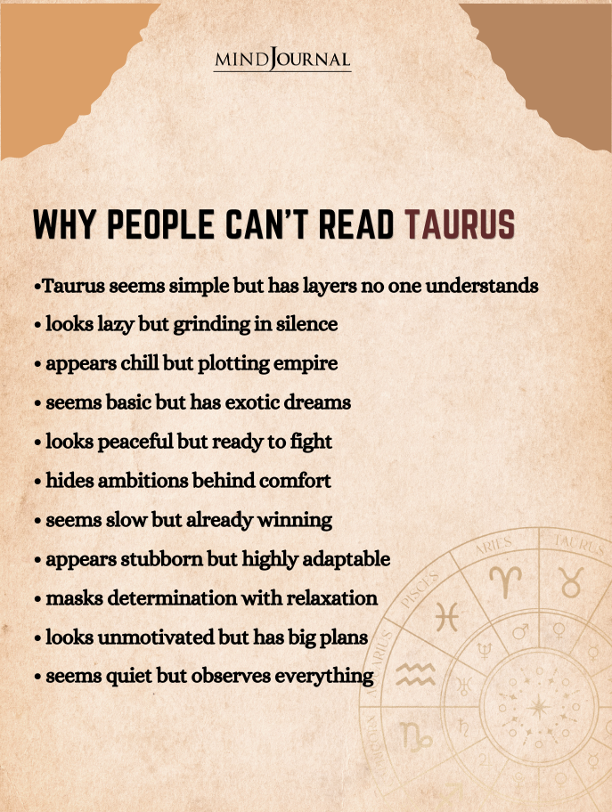 Why You Can’t Read Zodiac Signs: Taurus