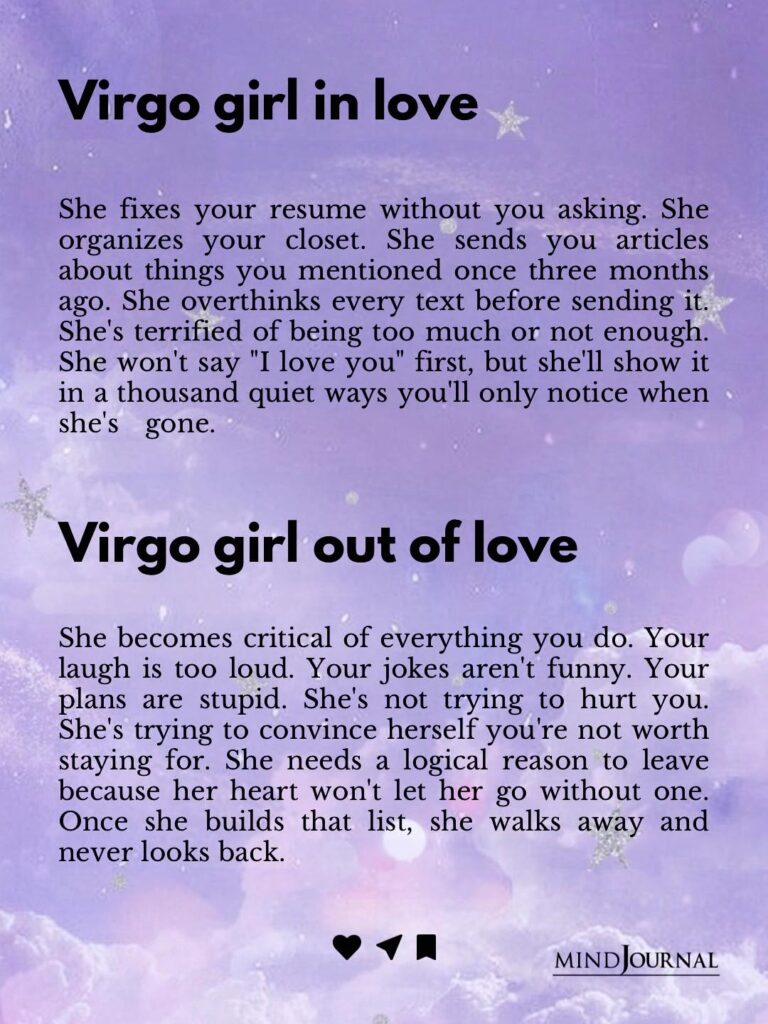Zodiac Girl Love Traits: How A Virgo Act In And Out Of Love