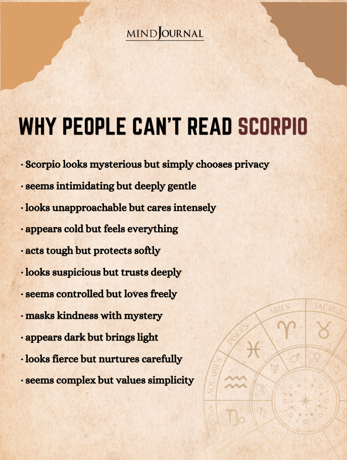 Why You Can’t Read Zodiac Signs: Scorpio