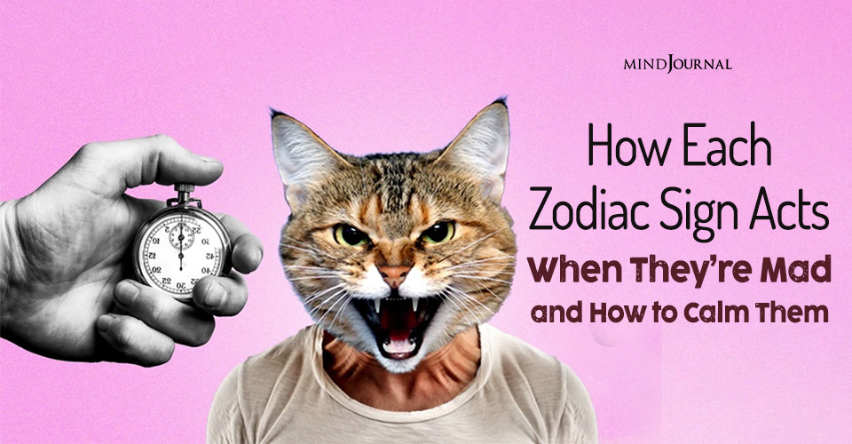 Zodiac Signs When Angry and How to Calm Them Down