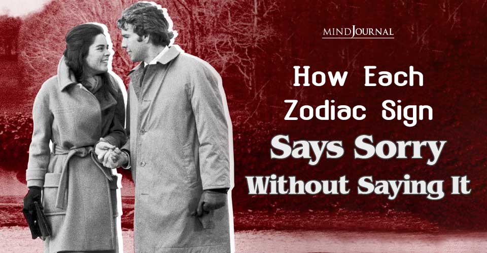 12 Silent Zodiac Apology: How Each Sign Apologizes Silently