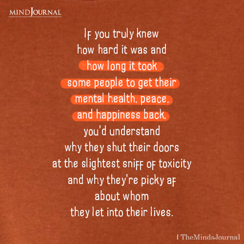 Protecting Your Peace: Why People Who Fought For Their Mental Health Refuse Toxicity