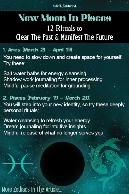 new moon in pisces ritual