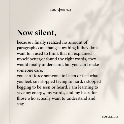 Silent Realizations in Relationships: When You Stop Explaining and Start Protecting Your Peace