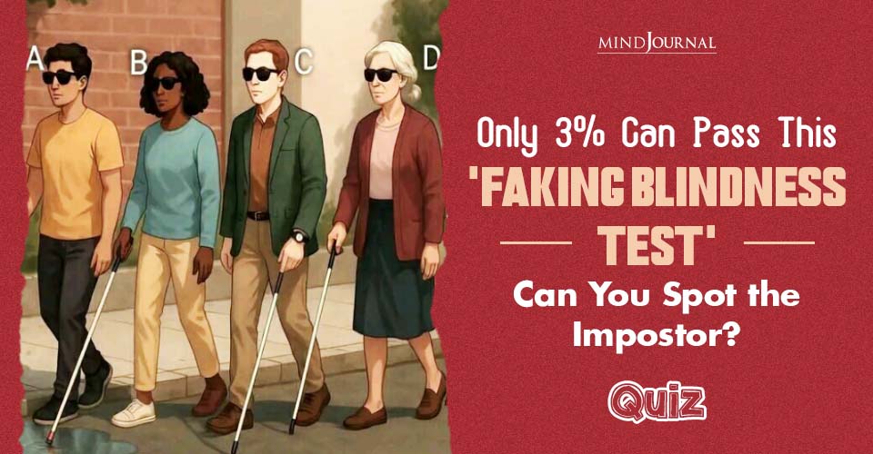 97% Fail This Faking Blindness Test — Will You Pass?