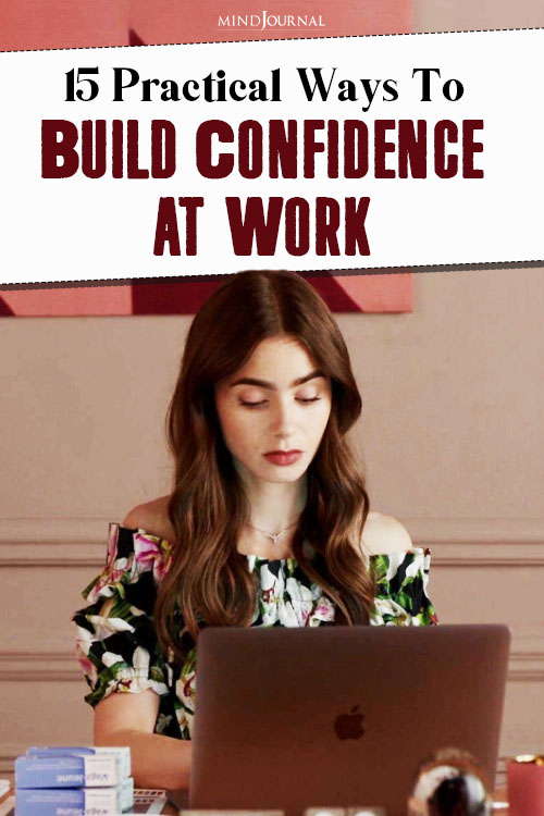 how to build confidence at work