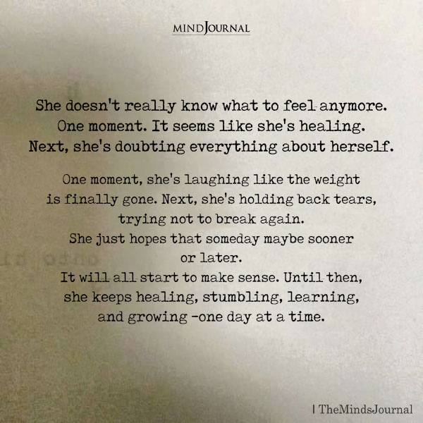 Healing Journey: Learning How To Heal One Day At A Time