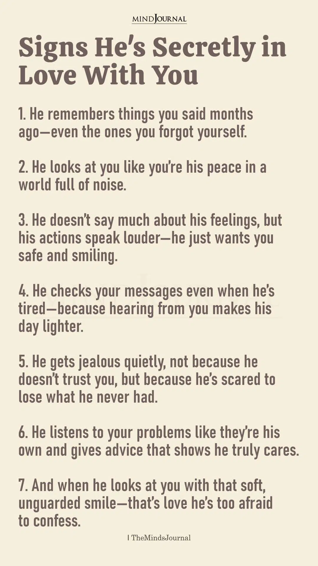 signs he sees a future with you
