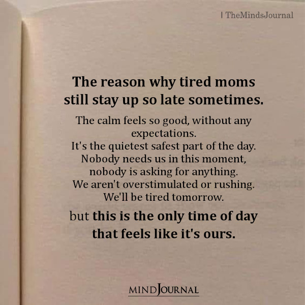 Why Tired Moms Stay Up Late: The Quiet Night Is the Only Time That Feels Like Theirs