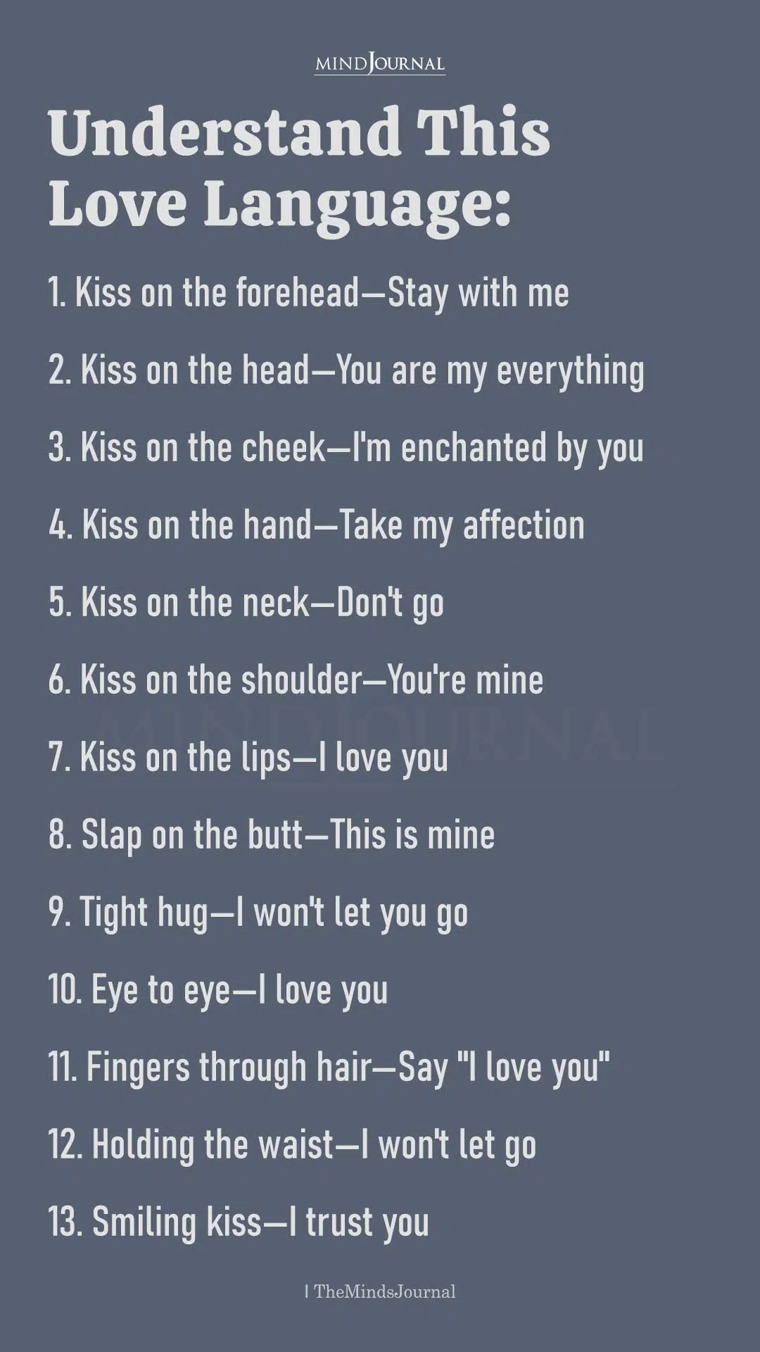 kissing psychology
