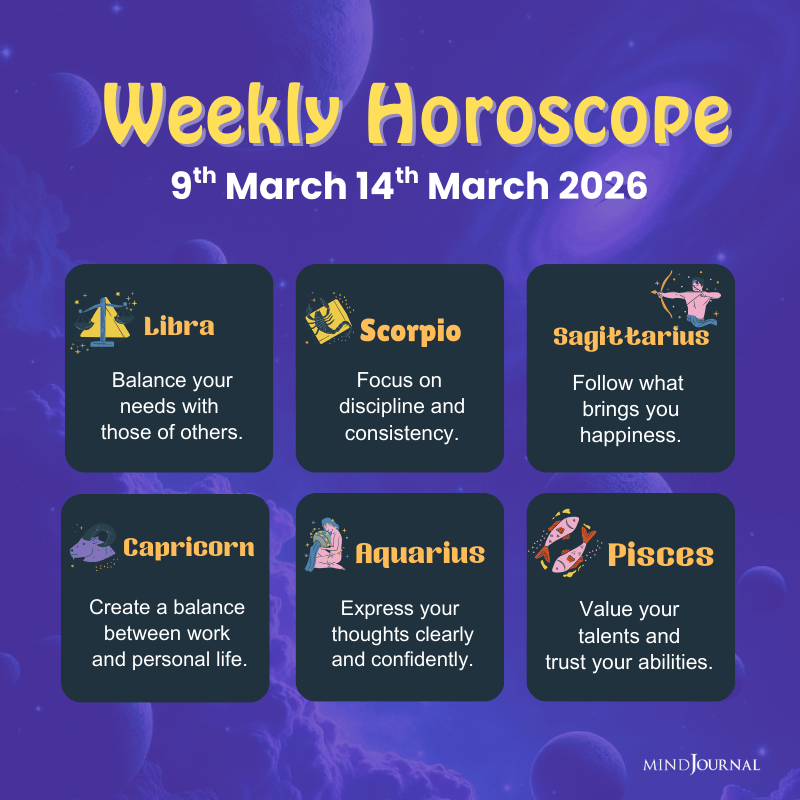 Weekly Horoscope 9 March 14 March 2026 PART two