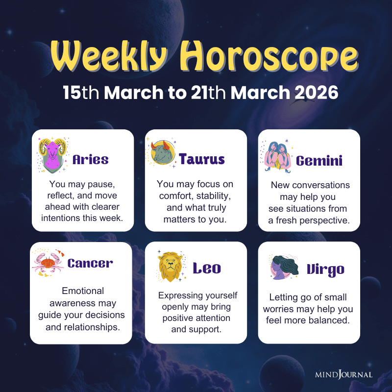 Weekly Horoscope PART one