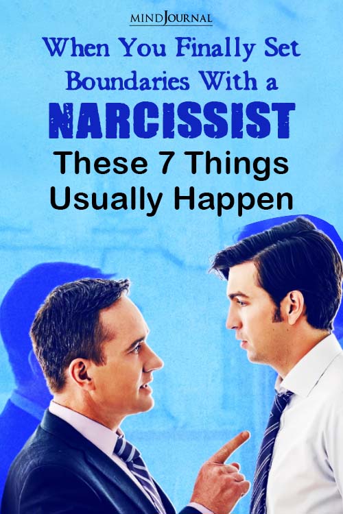 what happens when you set boundaries with a narcissist