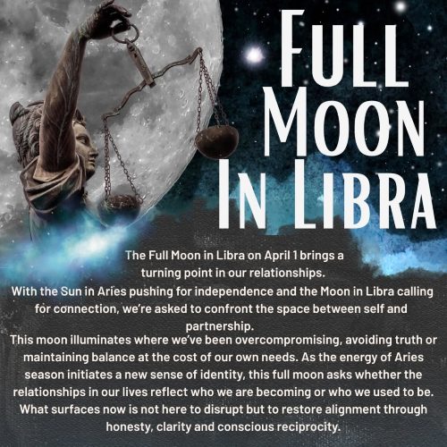Pink Full Moon In Libra