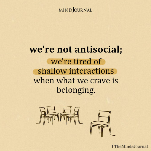 We’re Not Antisocial: We’re Craving True Belonging, Not Shallow Interactions