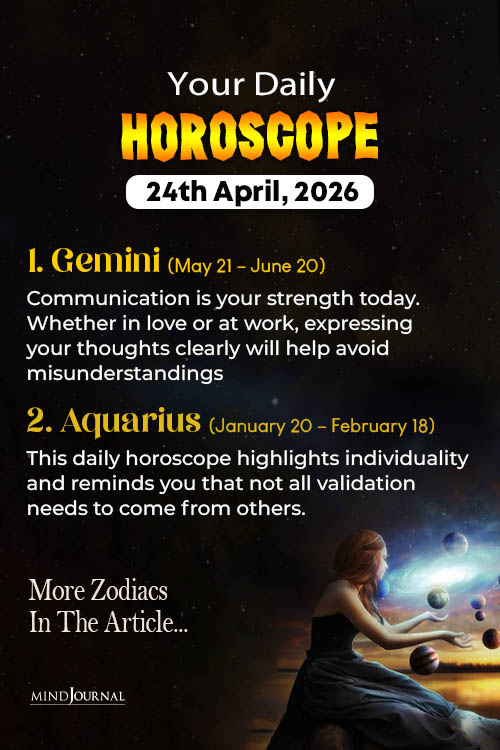 Daily Horoscope 26 April, 2026