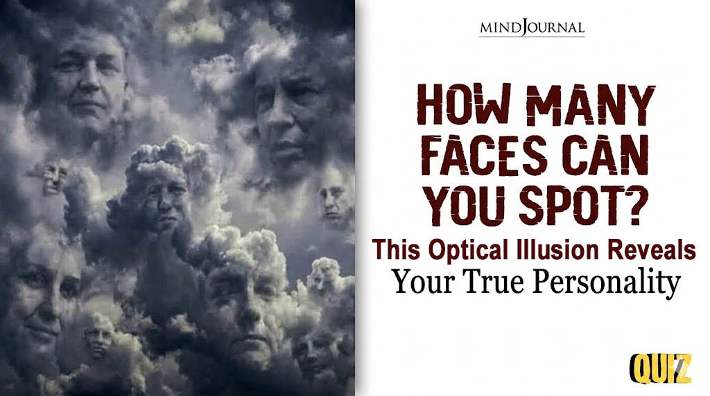 Optical Illusion Personality Test: Count the Faces You See